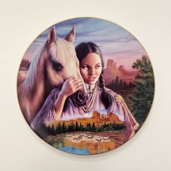 Spirits of the Canyon 1994 Cloak of Vision Plate Collection Collectors Plate - Picture 1 of 5